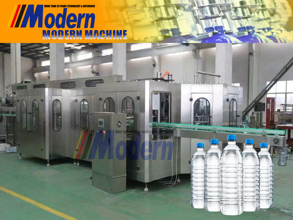 25000BPH Bottle Water Filling Production Line
